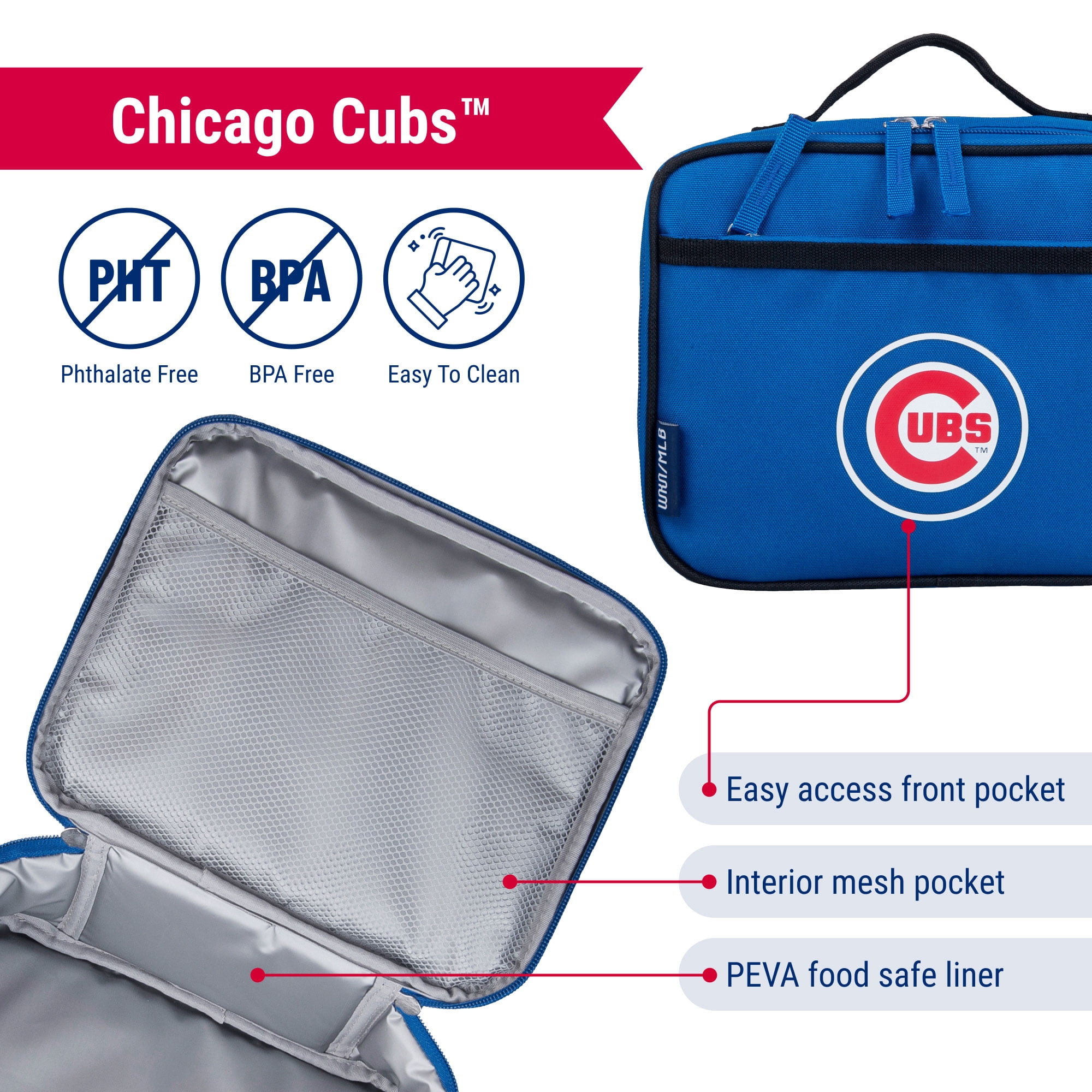 Chicago Cubs™ MLB Insulated Lunch Box