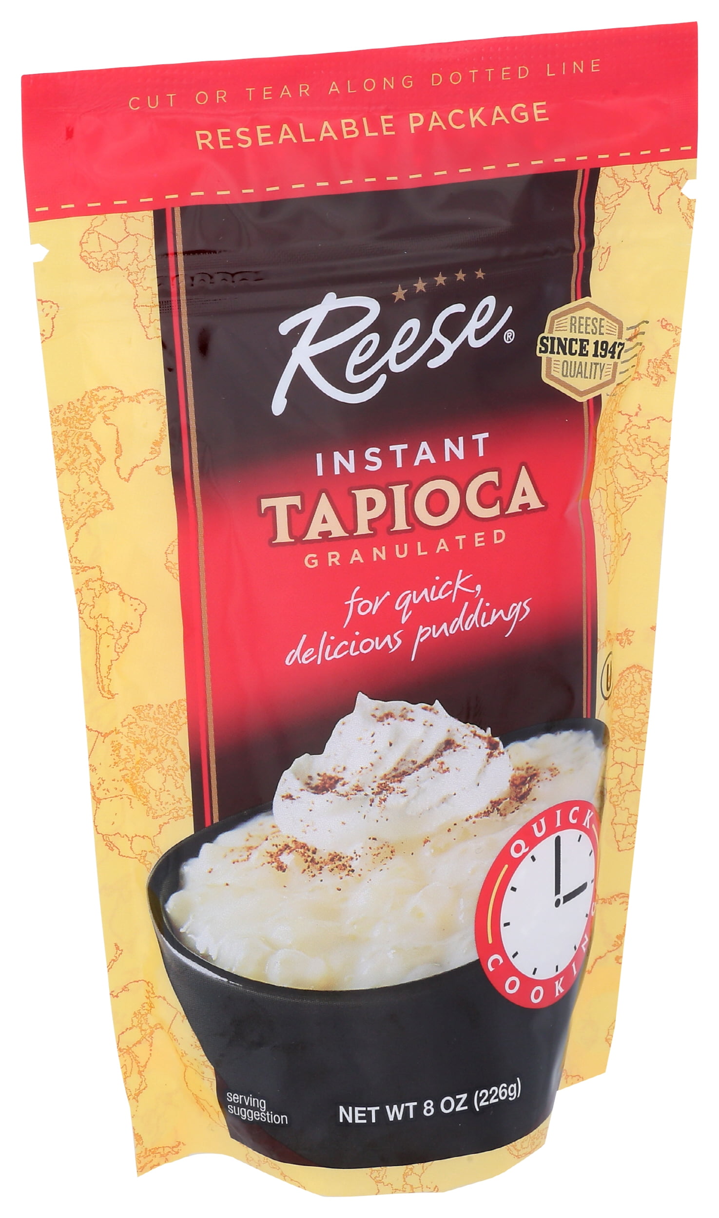 Pack of 6, Reese Instant Granulated Tapioca, 8 oz