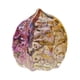 thumbnail image 2 of Figura de cáscara de nuez artesanal de vidrio, recuerdo de fiesta, regalo de aspecto realista, portátil gradiente violeta, 2 of 9