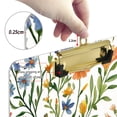 thumbnail image 6 of FORMRS Acrylic Clipboard with Low Profile Clip Standard A4 Letter Size, 12.5" x 9", Watercolor Wildflowers Pattern, 6 of 8