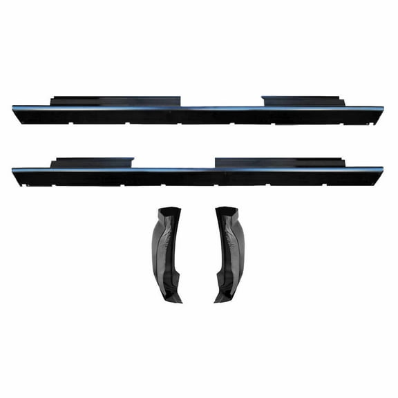 OE Style Rocker Panel & Cab Corner Kit. Fits 99-06 Chevrolet Pickup Silverado Crew Cab, 07 Chevy Pickup 2007 Classic Crew Cab, 99-06 GMC Pickup Sierra Crew Cab, 07 GMC Pickup 2007 Classic Crew Cab