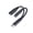 Black, variant on USB C to 3.5 mm Jacks Headphone Adapter and Charging Braided Cable Universal For Mobile Devices
