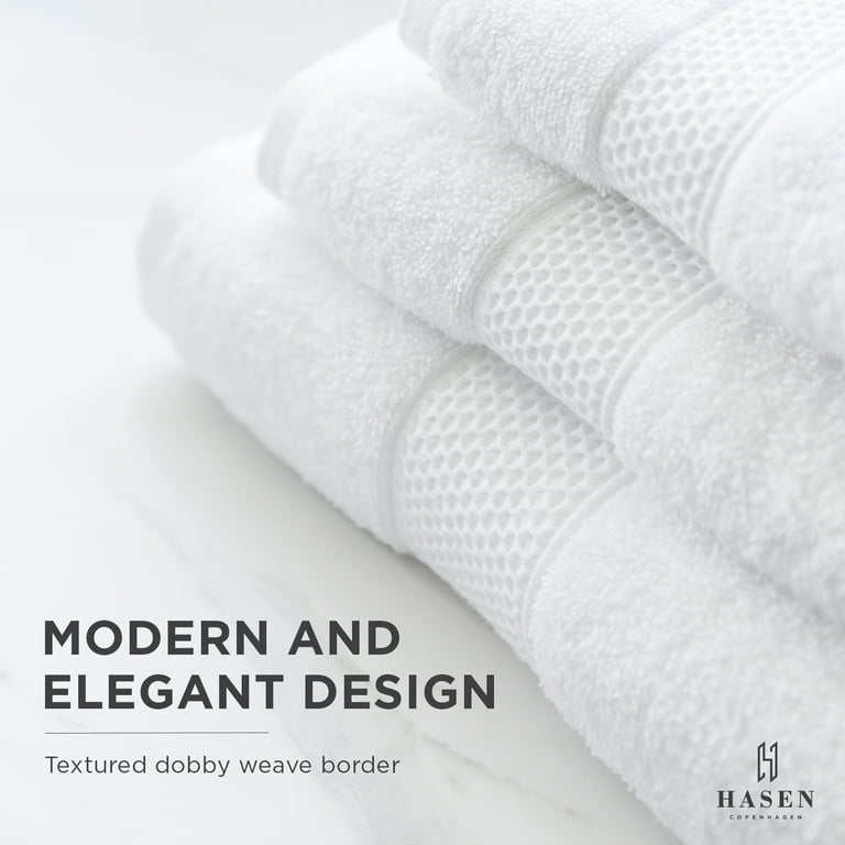 Buy Trendy Super Soft Bath Towel (Set of 4) Online - Kinton Crafts White / 76 x 142 cm