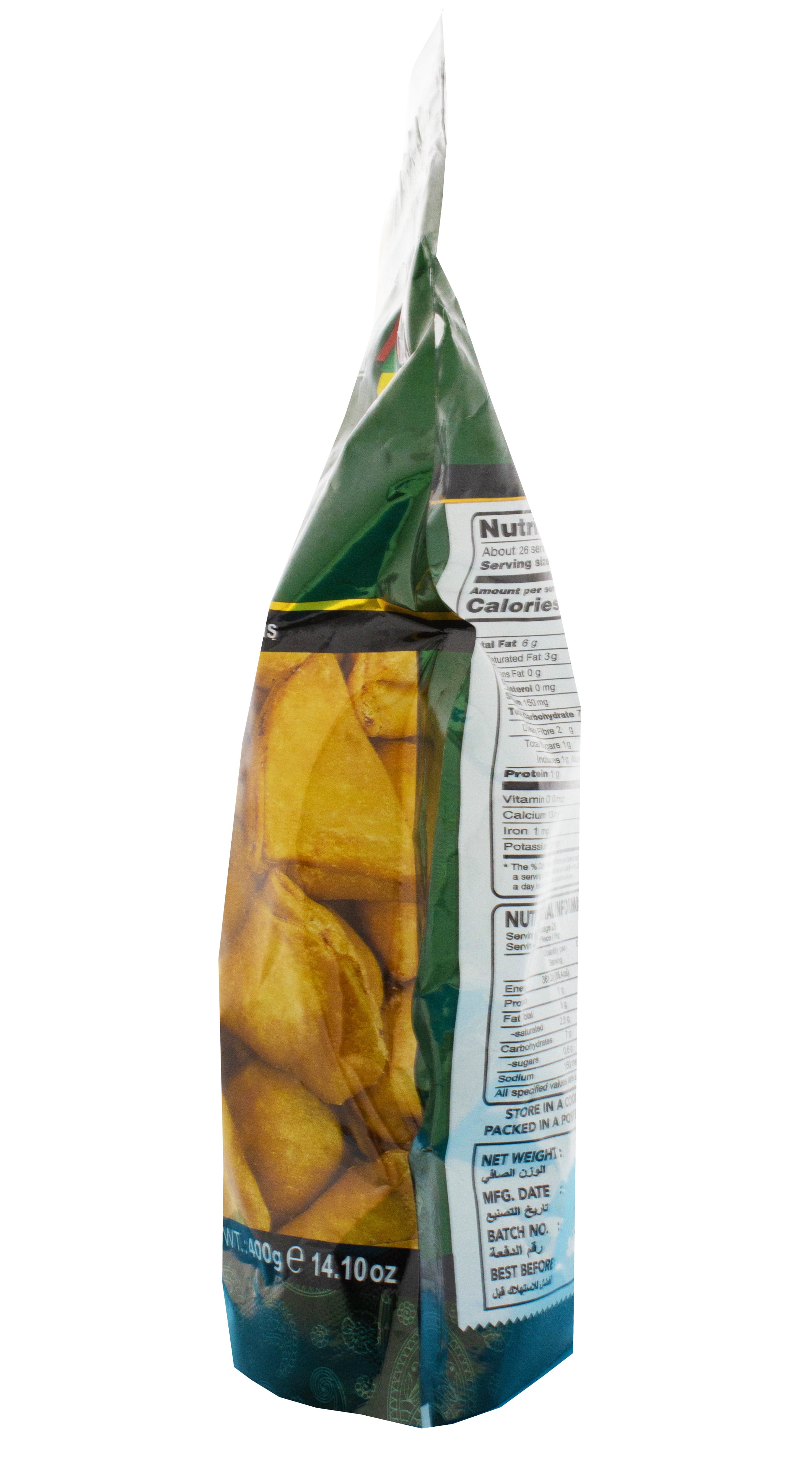 Haldiram's Spicy Indian Samosa Snack - Traditional Asian