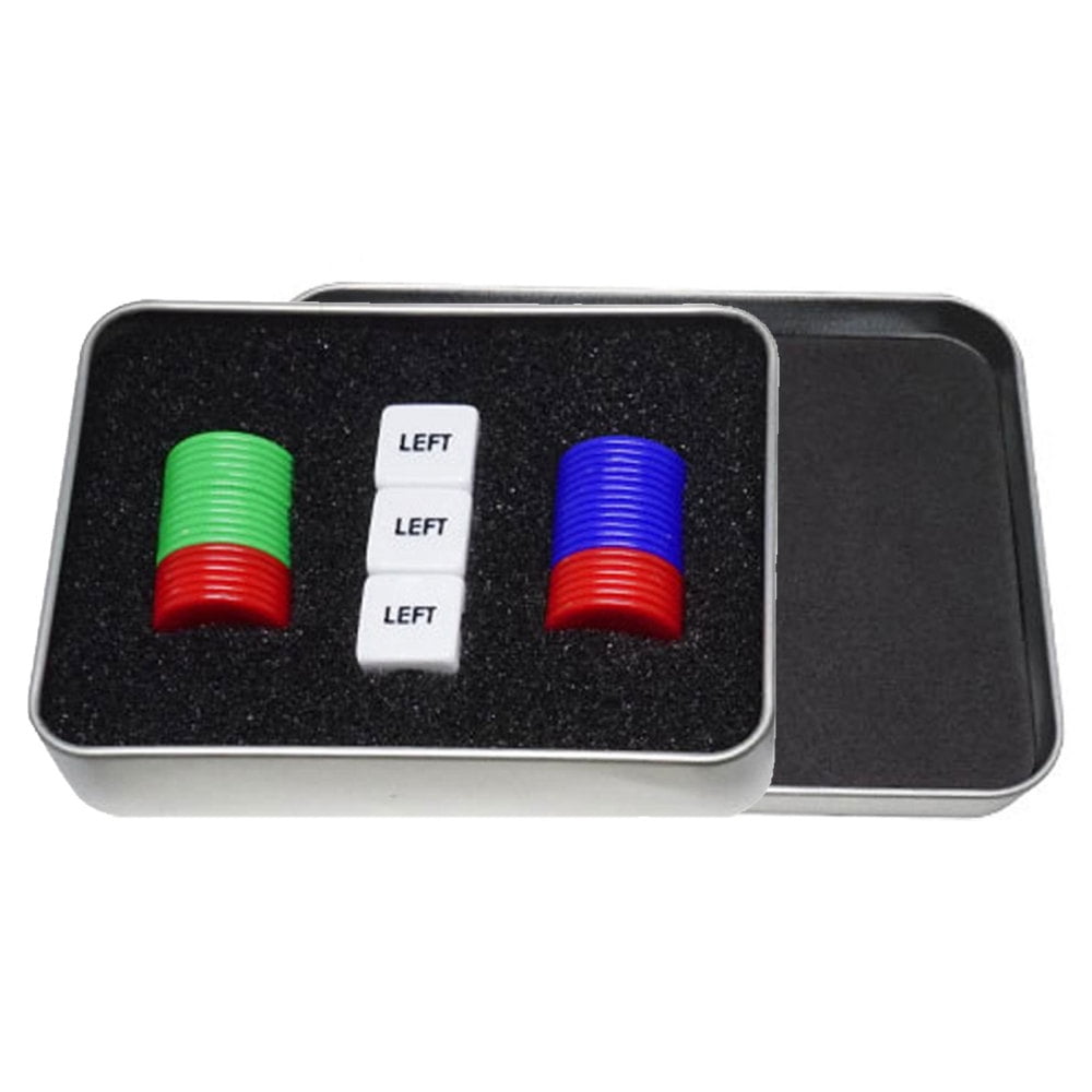 Left Right Center Dice Set Funny Intellectual Game for Party Family
