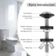 thumbnail image 4 of 4PCS Universal Toilet Tank to Bowl Gasket, Toilet Tank to Bowl Bolts Repair Kit,Stainless Bolts, Ru, 4 of 5