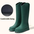 thumbnail image 2 of AUXDIQ Rain Boots Women Knee-High Waterproof Rain Shoes Outdoor Garden Shoes, 2 of 6