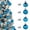 Bright Blue, variant on 24PCS Mini Christmas Ball Ornaments, Xmas Tree Decorations with Hanging Loops, 1.18" Small Baubles for Xmas Holiday Party Wedding Home Decor