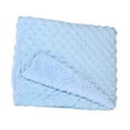 thumbnail image 4 of Soft  Lightweight Thermal,  Velvet, Reassuring Sleep, Massage Bubble Design, All Season, Durable, 4 of 8