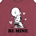 thumbnail image 3 of Peanuts - Be Mine - Women's Racerback Tank Top, 3 of 6