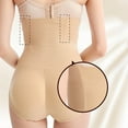 thumbnail image 4 of HUPOM Cute Underwear For Women Panties For Girls High Waist Casual None Comfort Waist Beige XL, 4 of 4
