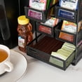 thumbnail image 6 of Mind Reader Tea Bag Organizer, Tea Station Organizer, Countertop Storage, Kitchen, Metal, Black, 6 of 6