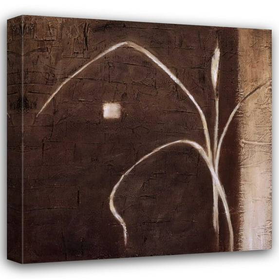 Ursula Salemink-Roos 26x26 Gallery Wrapped Canvas Wall Art Titled - Grass Roots I