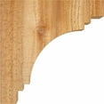 thumbnail image 3 of 4"W x 10"D x 10"H Pescadero Rough Sawn Corbel, Western Red Cedar, 3 of 9