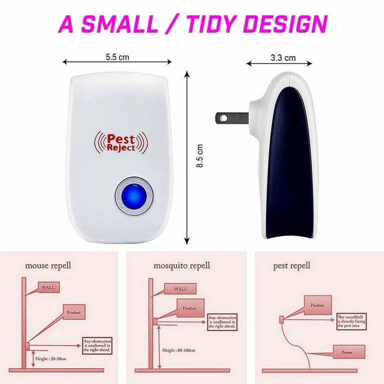 Black & Decker EW406-5P Ultrasonic Pest Repeller, White (Discontinued by  Manufacturer),  price tracker / tracking,  price history  charts,  price watches,  price drop alerts