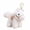 White-As shows, variant on CxhicLuv 2026 Year of the Horse Lucky Cloud Plush Keychain, Cute War-Horses Charms for Bags, Cars & Lunar New Year Decor, Squeezable, Double-Sided, with Gold-Tone Key Clasp