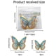 thumbnail image 3 of Pegatinas de Pared 3D de Mariposa Azul y Morada de Un Metro | 12 Pegatinas Autoadhesivas Decorativas | Decoración de Pared para Dormitorio Infantil, Guardería y Sala de Juegos | Mural Fácil de Despeg, 3 of 6