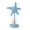 Light Blue, variant on fuxzkrlz Nautical Themed Starfish Table Decor Coastal Beach Wooden Starfish Figurine Vintage Ocean Block Sign with Wood Base for Living Room Bedroom