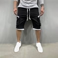 thumbnail image 1 of pstuiky Abreviatura para hombres, Pantalones cortos de trabajo rectos y holgados con múltiples bolsillos de moda de verano para hombre Pantalones cortos de golf, 1 of 6