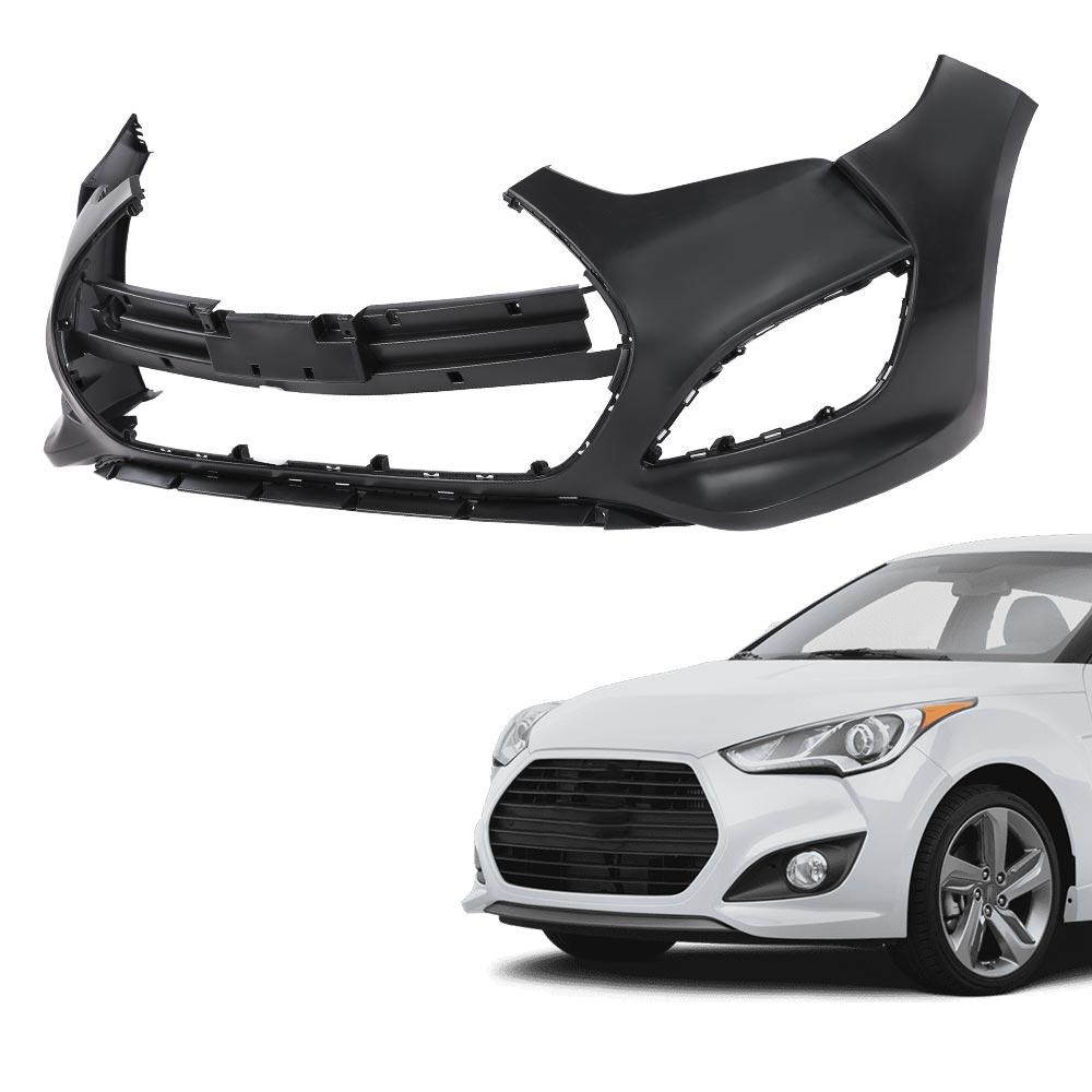 Front Bumper Cover For Hyundai Veloster Turbo 2013-2017 – Primed, Ready To Paint
