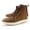 Brown, variant on Milwaukee Leather MBM9113 Men's Brown Waterproof Leather Motorcycle Reinforced Riding Shoes w/ Ankle Support 9.5