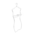 thumbnail image 3 of Swimsuit Hanger Traje de baño Hegida de colgilla resistente Bikini Bikini Hangering Hanger para boutiques Armario de vestuario para niños Adultos plata, 3 of 8