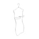 thumbnail image 3 of Swimsuit Hanger Traje de baño Hegida de colgilla resistente Bikini Bikini Hangering Hanger para boutiques Armario de vestuario para niños Adultos plata, 3 of 8
