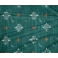 thumbnail image 4 of oneOone Polyester Lycra Fabric Check Kasuri Print Sewing Fabric BTY 56 Inch Wide, 4 of 4