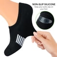 thumbnail image 3 of No Show Socks Womens Athletic Cushion Ankle Footies Low Cut Socks 5-6 Pairs, 3 of 13