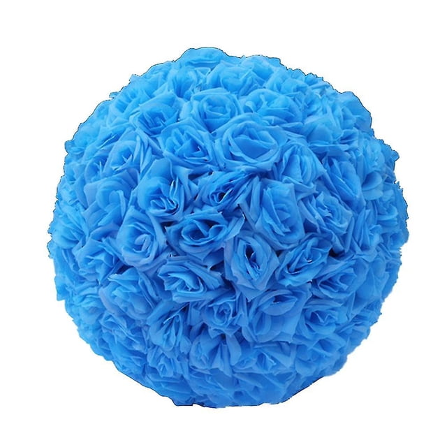 20 cm Artificial Rosa Flor de Seda Bola Colgante Decoración Del Banquete de Boda Centro de Mesa