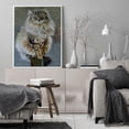 thumbnail image 3 of Wdftyju Kit de pintura por números, bricolaje, gato sentado, pintura al óleo, artesanía (X977) Wdftyju 6xh2xt7hs4bq1dt1D02, 3 of 9