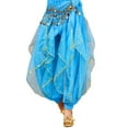 thumbnail image 5 of Belly Dance Skirt Pants Women Performance Costumes Gold Coin sequins Rotating Harem Pants Lady Indian Dance Practice Clothing, 5 of 7