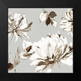 thumbnail image 2 of Jensen, Asia 20x20 Black Modern Framed Museum Art Print Titled - Botanical Gray II, 2 of 5