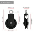 thumbnail image 4 of Polea Sistema de fijación de máquina de cable de polea con pasador de carga mejorado Polea de rotación de 360 grados desmontable súper silenciosa Brazo de fitness Bíceps Tríceps Entrenamiento de fuerz, 4 of 7
