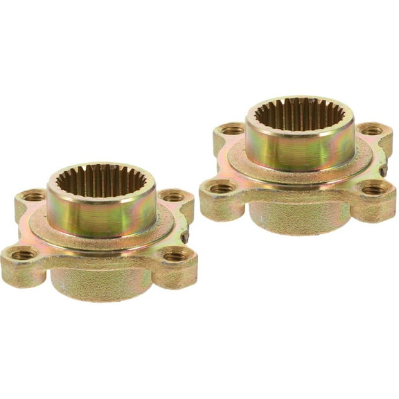 2 Pieces Brake Disc Holder Sprocket Hub Atv Wheel Front Rear Go Karts Golden