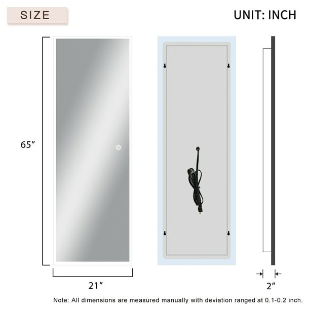 Miroir de surveillance sans cadre pour intérieur - Petit Format