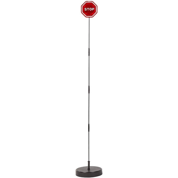 CENTAURUS Garage Parking Assist Led Flashing Garage Parking Sensor Perfect Target Indicator Parking Flashlight System with Adjustable Height Guide LED Stop Sign Bumper Sensor, Red (1 Pack)