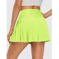 thumbnail image 2 of CRZ YOGA High Waisted Pleated Tennis Skirts for Women Mini Lined Casual Tummy Control Skort with Pockets, 2 of 6