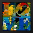 thumbnail image 2 of Stephen Chambers 15x15 Black Modern Wood Framed Wall Art Titled - Love Abstract Four, 2 of 6
