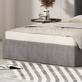 thumbnail image 4 of Hydraulic Gas Lift Up Storage Upholstered Platform Bed, 4 of 5