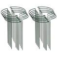 thumbnail image 1 of JIAHomeV Home Decor Garden Support Ring Garden Rattan Clip Metal Joint Bracket Outdoor Support Duty Vine Holder for Climbing Splicing Style for Easy Storage Suitable for Potted Gardening, 1 of 4