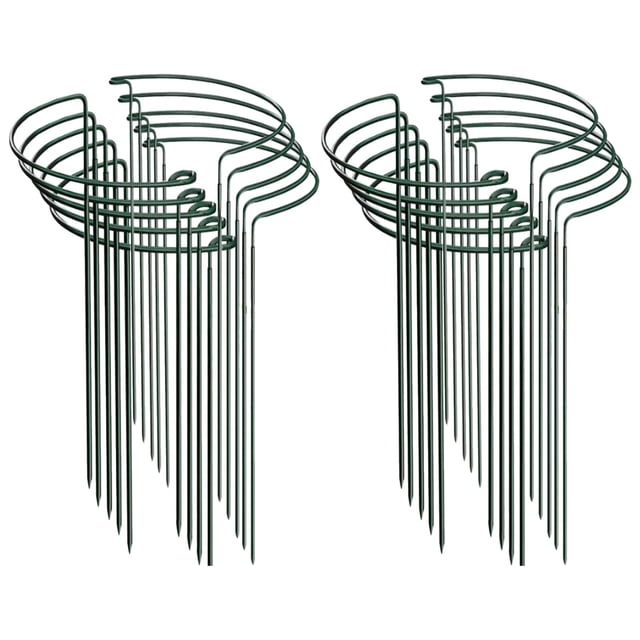 JIAHomeV Home Decor Garden Support Ring Garden Rattan Clip Metal Joint Bracket Outdoor Support Duty Vine Holder for Climbing Splicing Style for Easy Storage Suitable for Potted Gardening