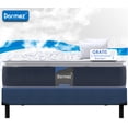 thumbnail image 1 of Dormez | Colchón Matrimonial Antiestrés con Box Blue + 2 Almohadas, Paquete Blue Color, 1 of 7