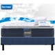 thumbnail image 1 of Dormez | Colchón Individual Antiestrés con Base Box Blue + 2 Almohadas, Paquete Blue Color, 1 of 2
