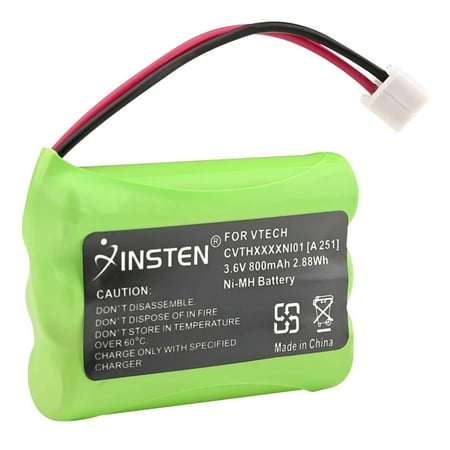 Insten 3.6V Cordless Phone Ni-MH Battery 89-1323-00-00 27910 For Vtech i6725 i6727 i6763 i6765 i6767