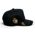 thumbnail image 5 of VAGO Style SAN JUDAS Gorra Artesanal Negra Visera Curva, 5 of 5