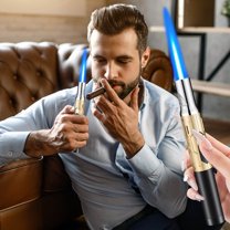 DcGZvy Cigar Lighters for Men Torchlighters, Windproof Powerful Lighter Butane Small Torch Lighter, Kitchen Torch Lighter Camping Lighter Outdoor