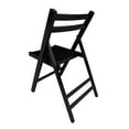 thumbnail image 4 of Furniture Slatted Wood Folding Special Event Chair Black, Set Of 4, 4 of 12