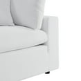 thumbnail image 6 of Modular Lounge Sectional Deep Sofa Chair Set, Sunbrella, White, Fabric, Modern Contemporary, Outdoor Patio Balcony Cafe Bistro Garden Furniture Hotel Hospitality, 6 of 10