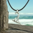 thumbnail image 2 of Sea Lion Necklace Pewter Pendant- Sea Lion Gift for Women, Seal Necklace, Gifts for Sea Lion Lovers, Sea Life Jewelry for Divers, Sea Lion Charm, 2 of 11